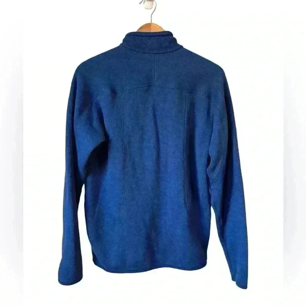 Patagonia Men's Better Sweater 1/4-Zip Fleece Size S Navy - Picture 4 of 6